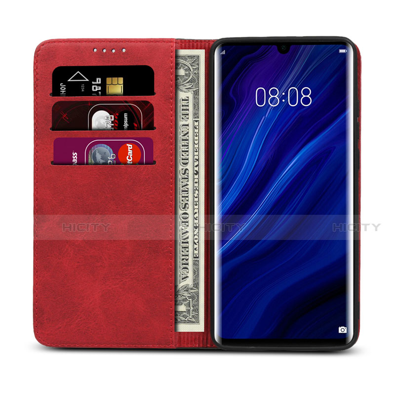 Custodia Portafoglio In Pelle Cover con Supporto T11 per Huawei P30 Pro