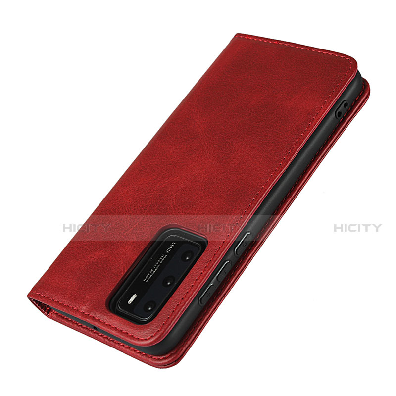 Custodia Portafoglio In Pelle Cover con Supporto T11 per Huawei P40