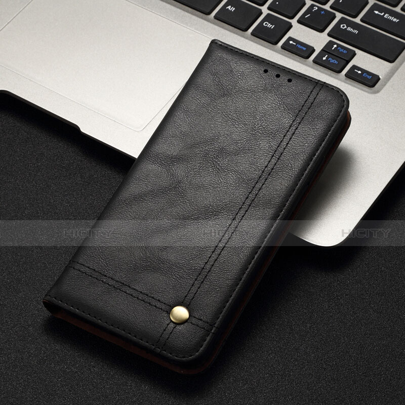 Custodia Portafoglio In Pelle Cover con Supporto T11 per Xiaomi Mi Note 10 Nero