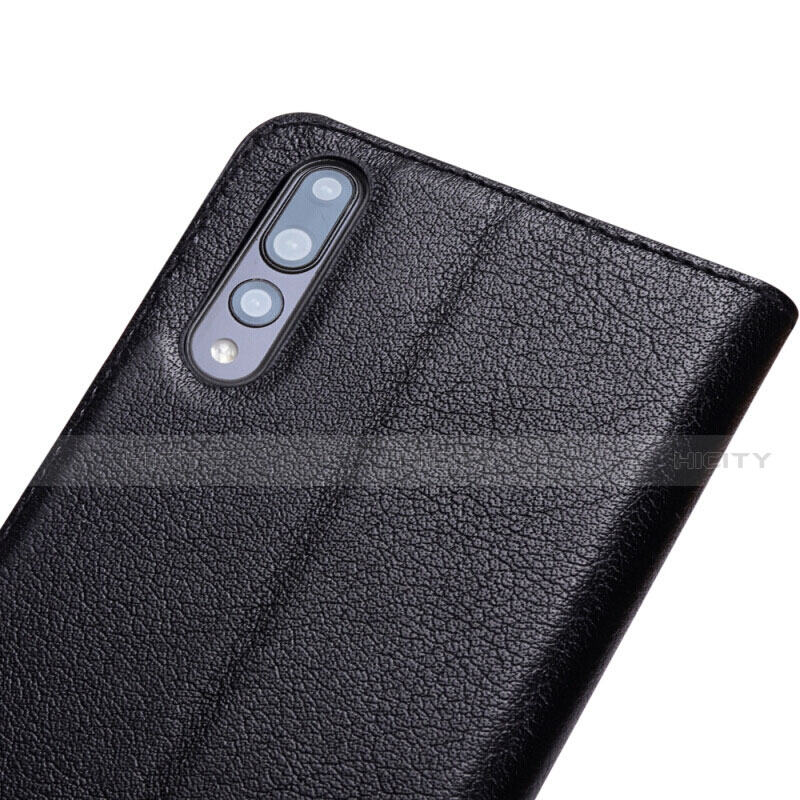 Custodia Portafoglio In Pelle Cover con Supporto T12 per Huawei P20 Pro