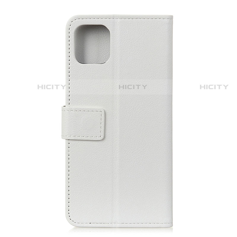 Custodia Portafoglio In Pelle Cover con Supporto T12 per Xiaomi Mi 11 5G Bianco