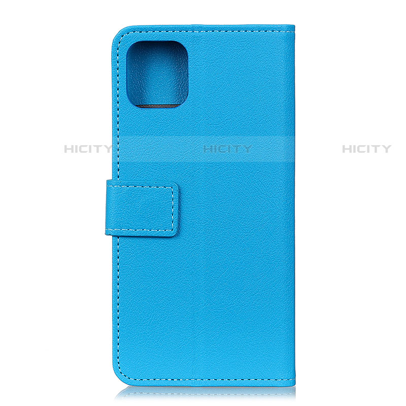 Custodia Portafoglio In Pelle Cover con Supporto T12 per Xiaomi Mi 11 5G Blu
