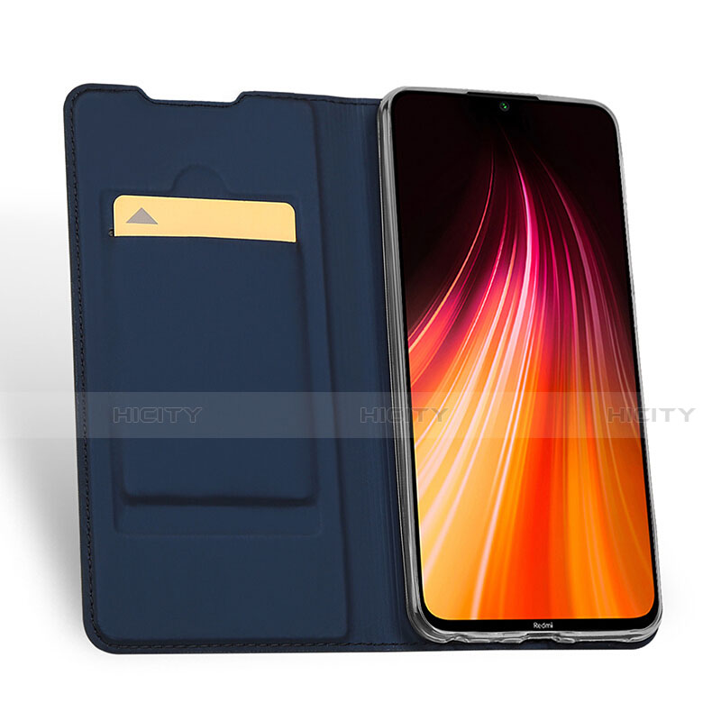 Custodia Portafoglio In Pelle Cover con Supporto T12 per Xiaomi Redmi Note 8 (2021)