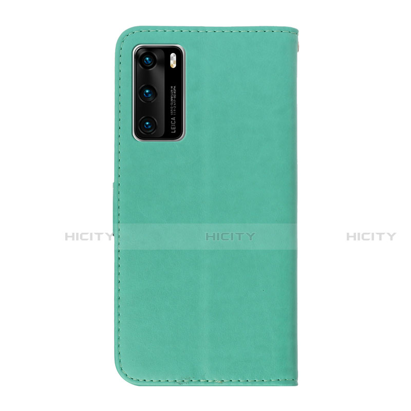 Custodia Portafoglio In Pelle Cover con Supporto T14 per Huawei P40