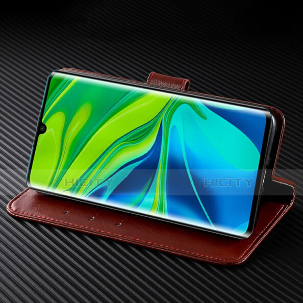 Custodia Portafoglio In Pelle Cover con Supporto T14 per Xiaomi Mi Note 10