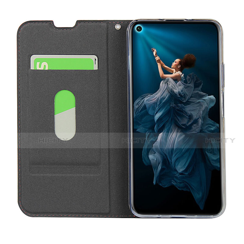 Custodia Portafoglio In Pelle Cover con Supporto T15 per Huawei Nova 5T