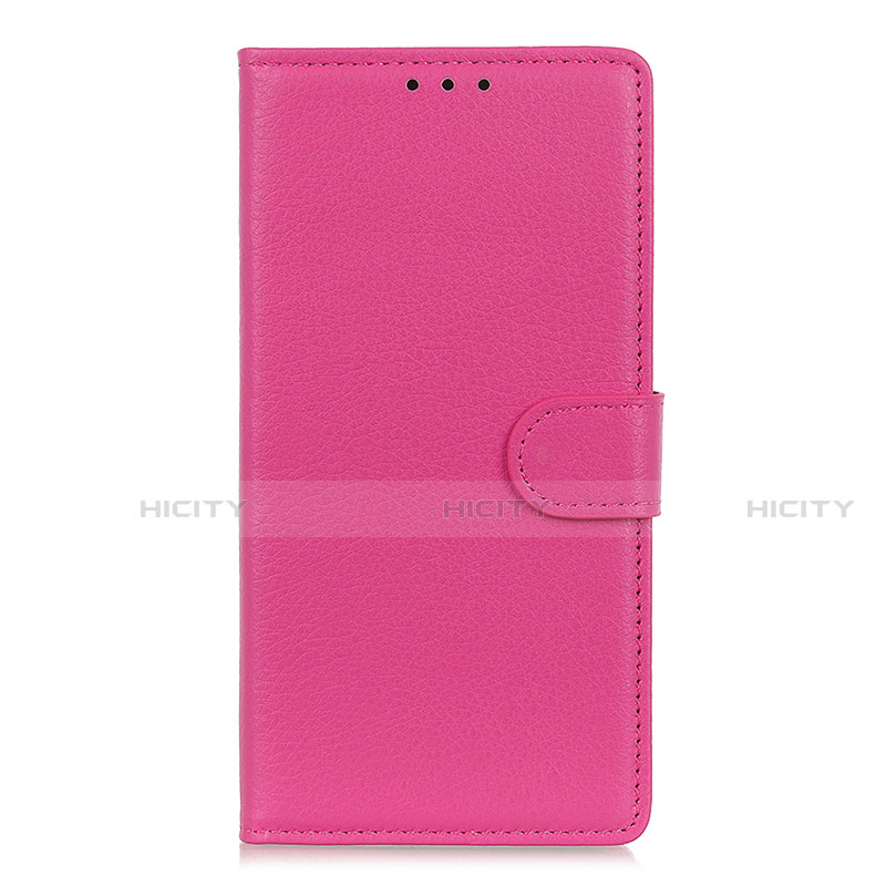 Custodia Portafoglio In Pelle Cover con Supporto T16 per Samsung Galaxy Note 20 5G Rosa Caldo