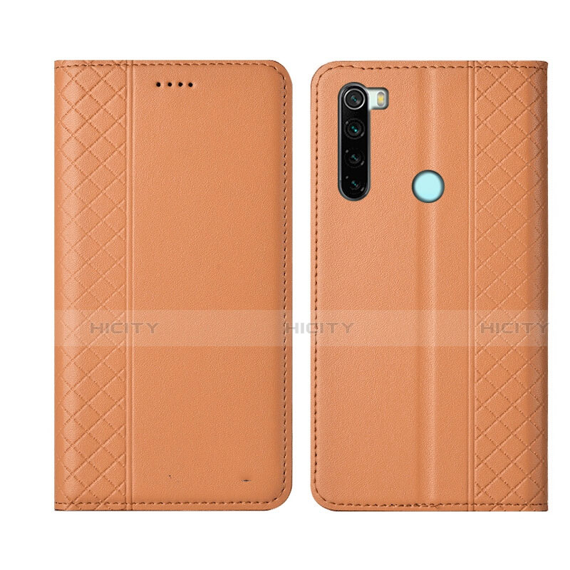 Custodia Portafoglio In Pelle Cover con Supporto T16 per Xiaomi Redmi Note 8 (2021)