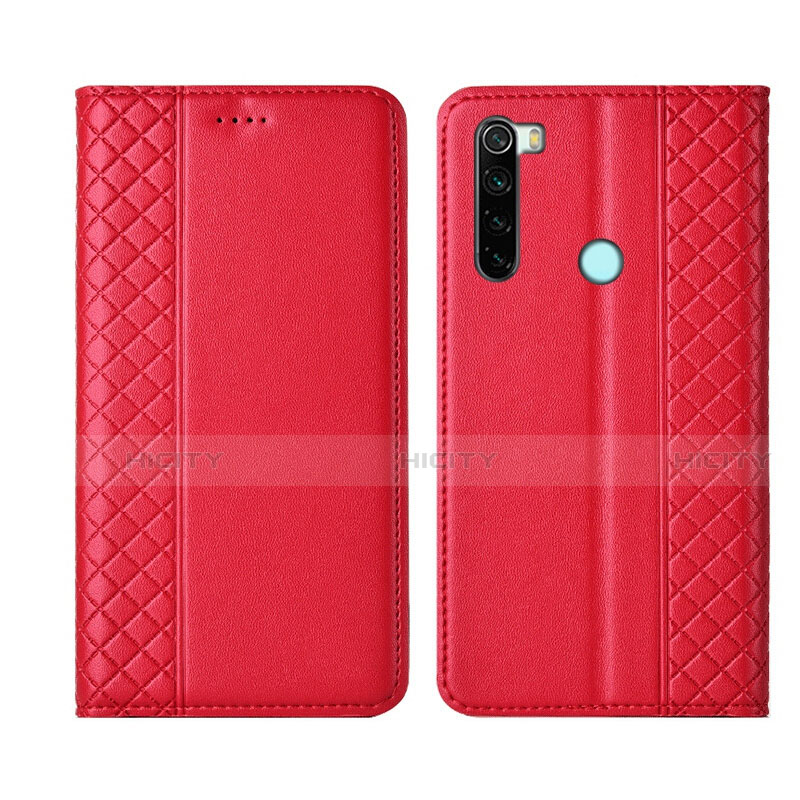Custodia Portafoglio In Pelle Cover con Supporto T16 per Xiaomi Redmi Note 8 (2021)