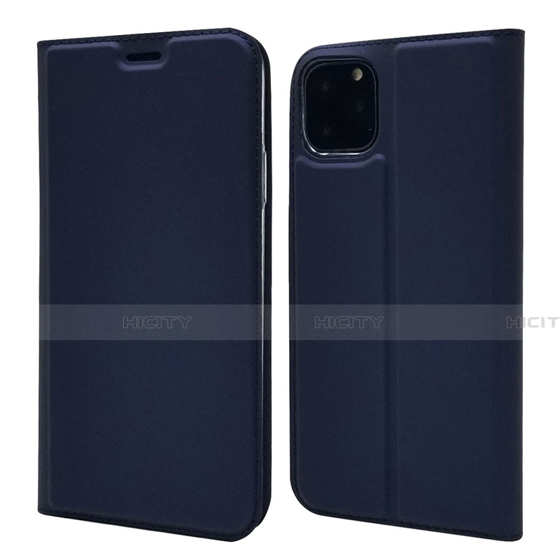 Custodia Portafoglio In Pelle Cover con Supporto T17 per Apple iPhone 11 Pro Blu