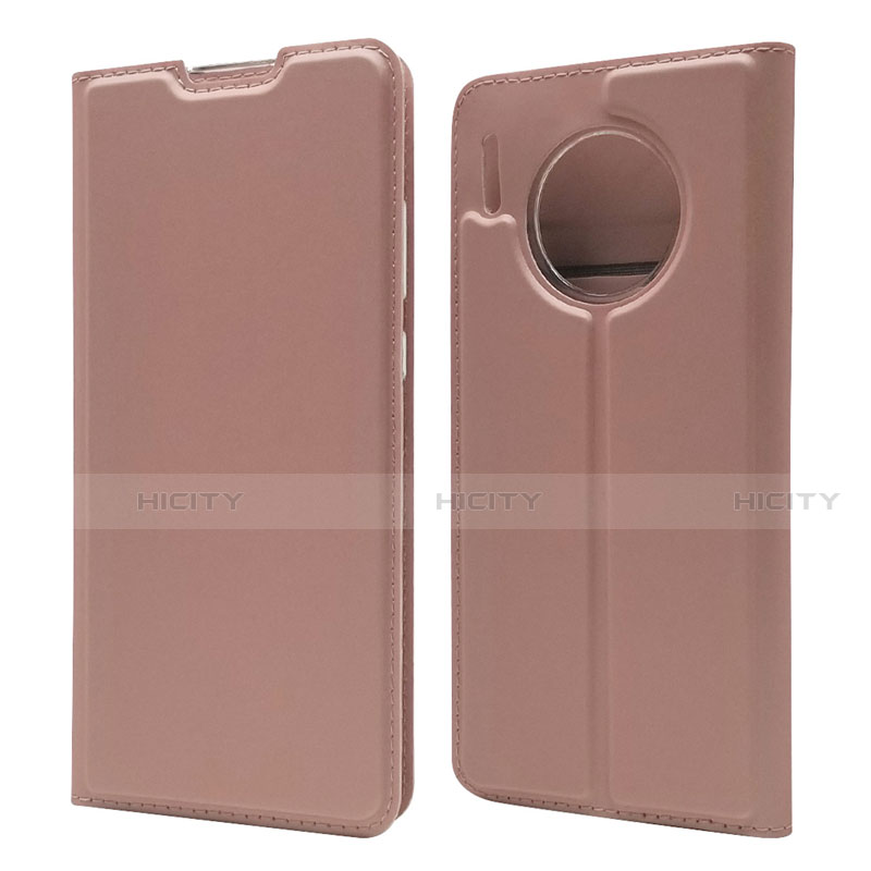 Custodia Portafoglio In Pelle Cover con Supporto T17 per Huawei Mate 30 Pro 5G Oro Rosa