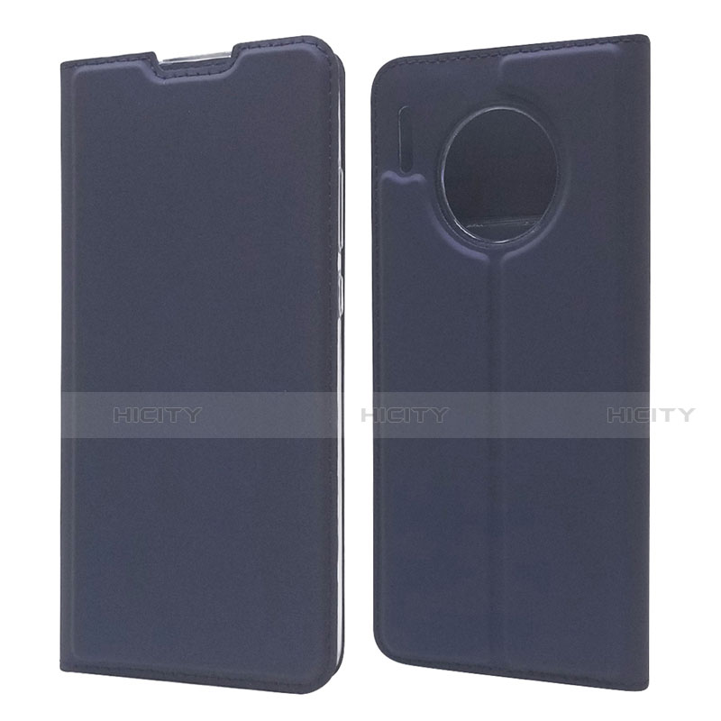 Custodia Portafoglio In Pelle Cover con Supporto T17 per Huawei Mate 30 Pro Blu