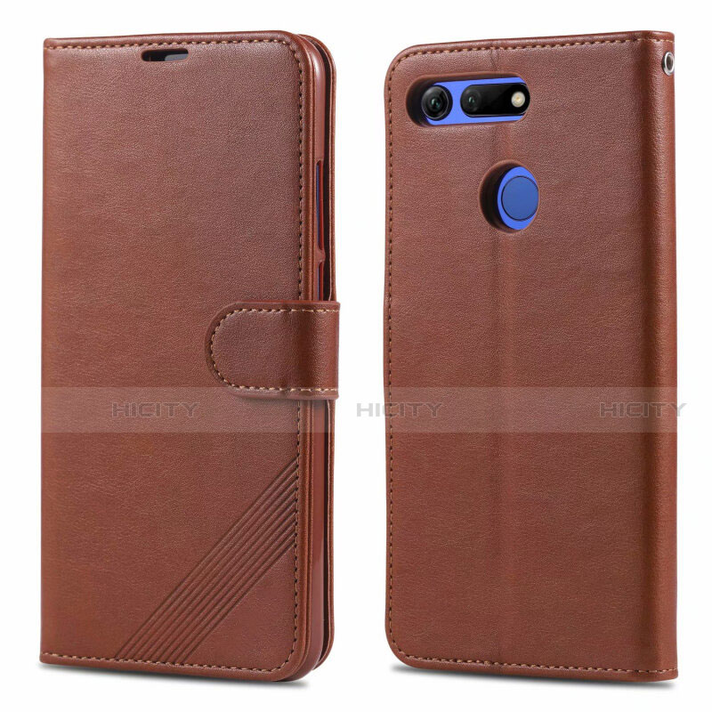 Custodia Portafoglio In Pelle Cover con Supporto T18 per Huawei Honor V20