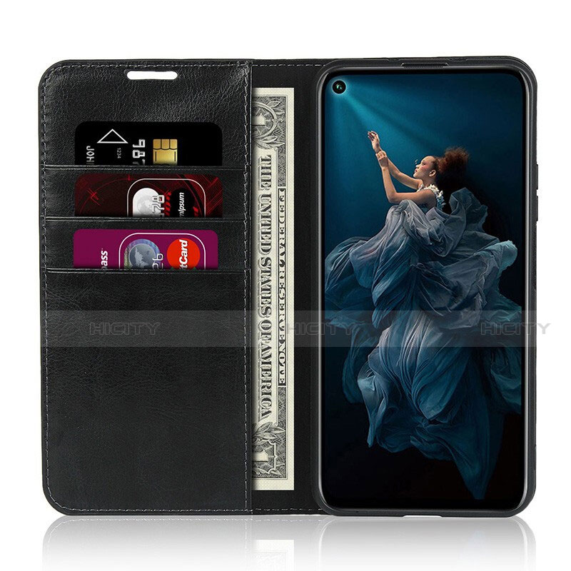 Custodia Portafoglio In Pelle Cover con Supporto T18 per Huawei Nova 5T