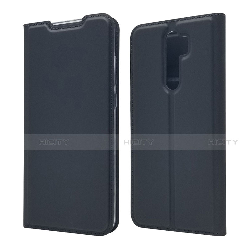 Custodia Portafoglio In Pelle Cover con Supporto T18 per Xiaomi Redmi Note 8 Pro Nero