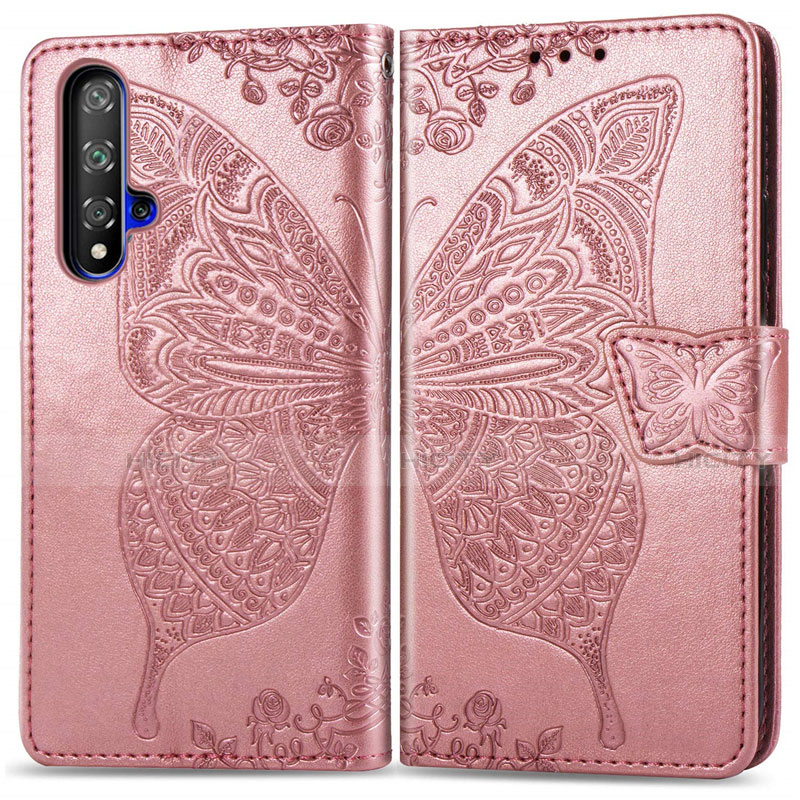 Custodia Portafoglio In Pelle Cover con Supporto T19 per Huawei Nova 5T