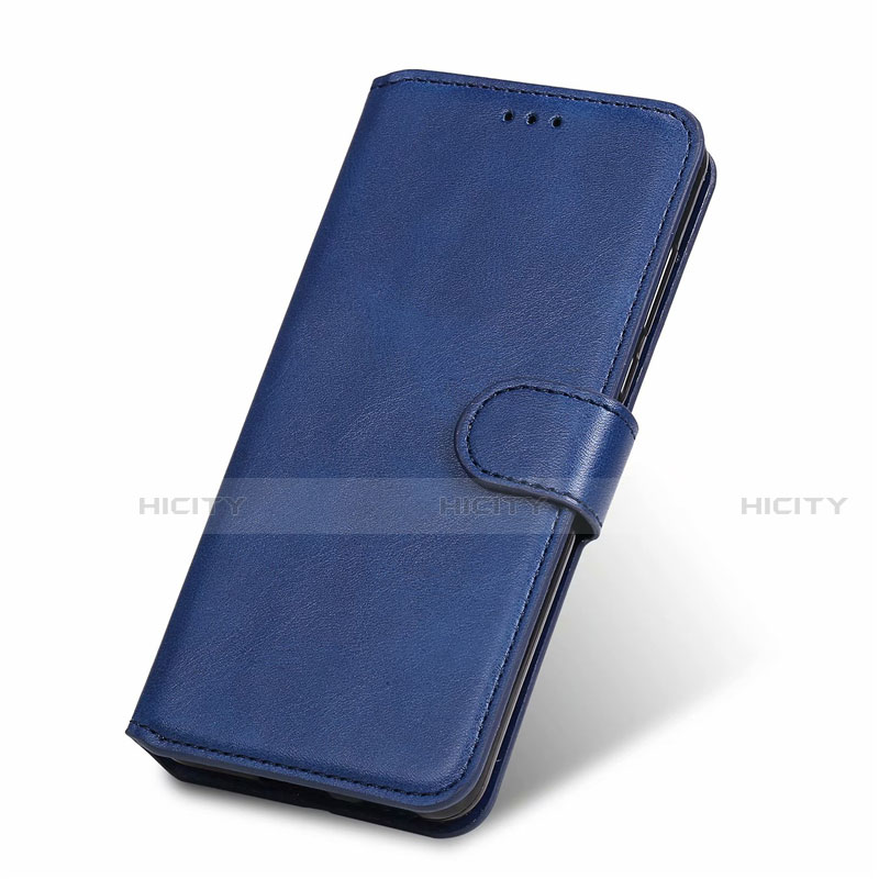 Custodia Portafoglio In Pelle Cover con Supporto T19 per Huawei P40 Blu