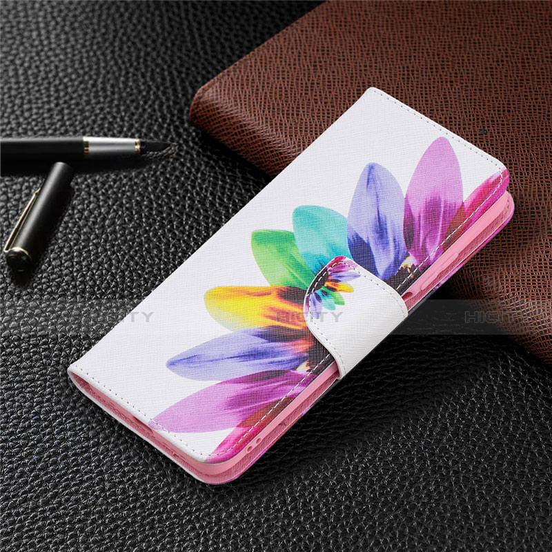 Custodia Portafoglio In Pelle Cover con Supporto T19 per Xiaomi Poco M3 Colorato