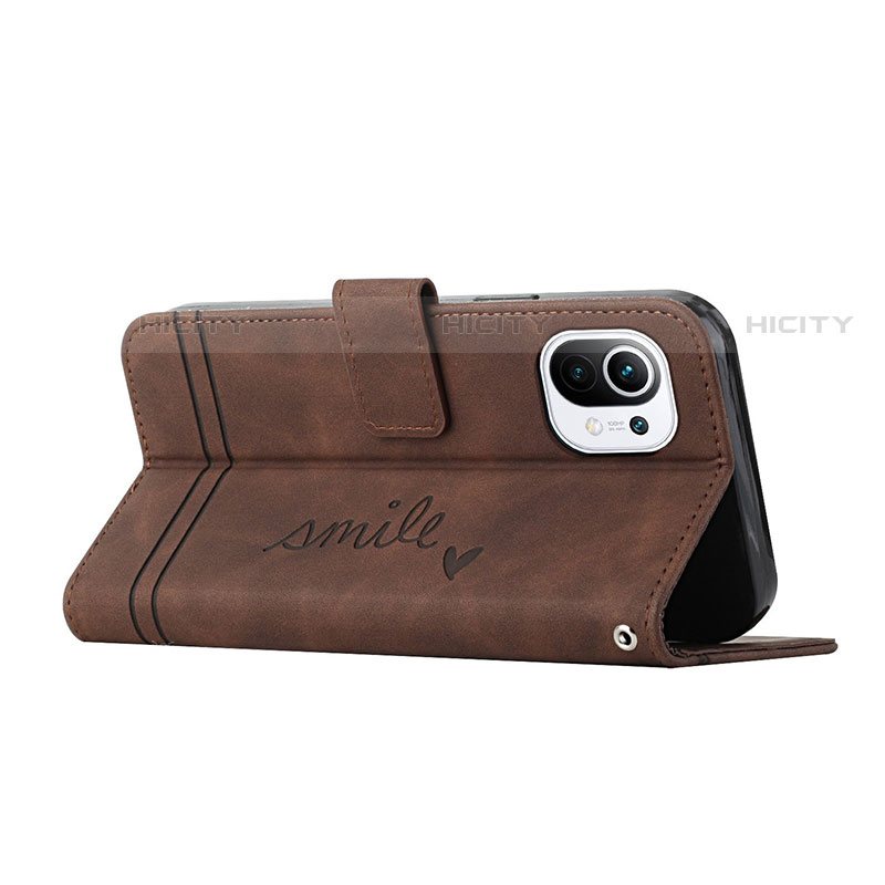 Custodia Portafoglio In Pelle Cover con Supporto T22 per Xiaomi Mi 11 5G