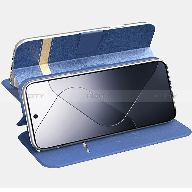 Custodia Portafoglio In Pelle Cover con Supporto TB1 per Xiaomi Mi 14 5G