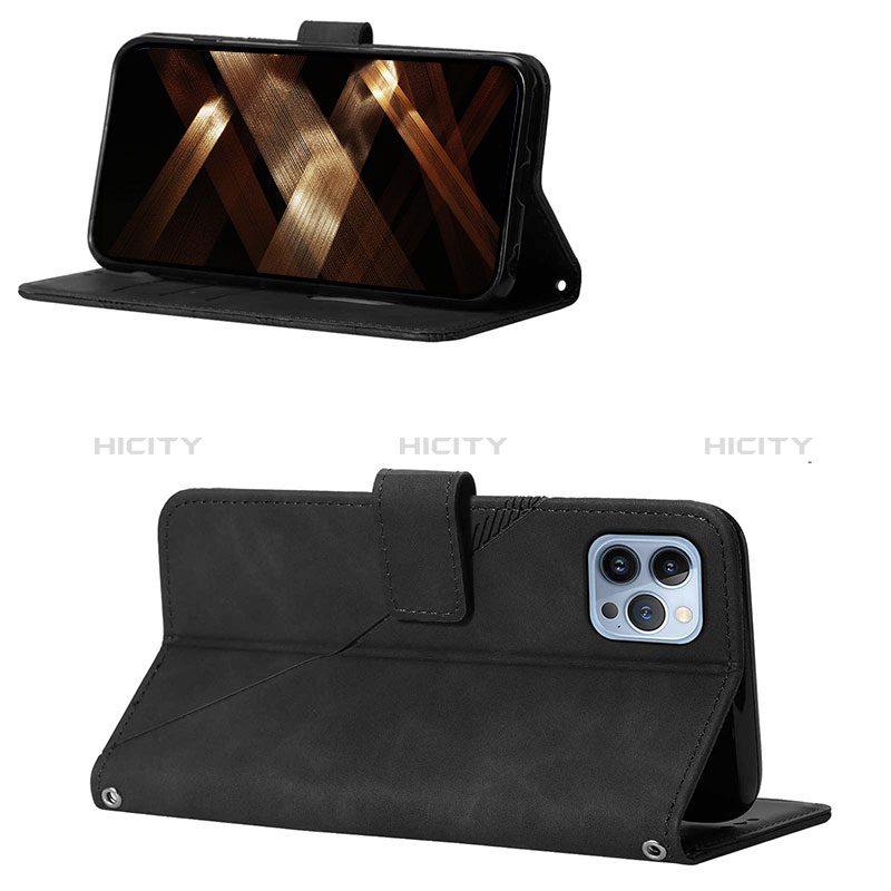 Custodia Portafoglio In Pelle Cover con Supporto Y01B per Apple iPhone 13 Pro Max