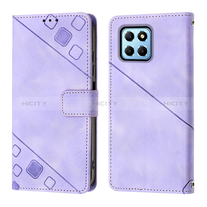 Custodia Portafoglio In Pelle Cover con Supporto Y01B per Huawei Honor 70 Lite 5G