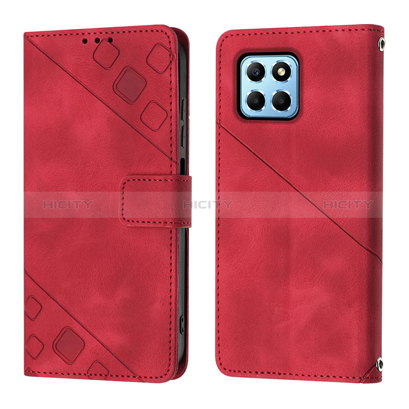 Custodia Portafoglio In Pelle Cover con Supporto Y01B per Huawei Honor 70 Lite 5G