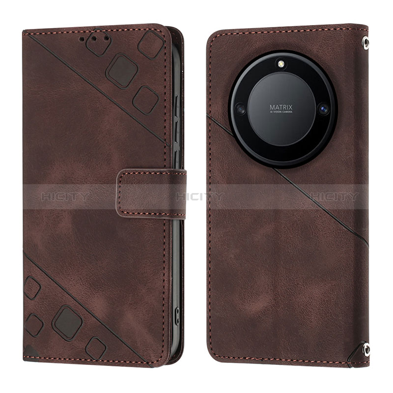 Custodia Portafoglio In Pelle Cover con Supporto Y01B per Huawei Honor Magic5 Lite 5G