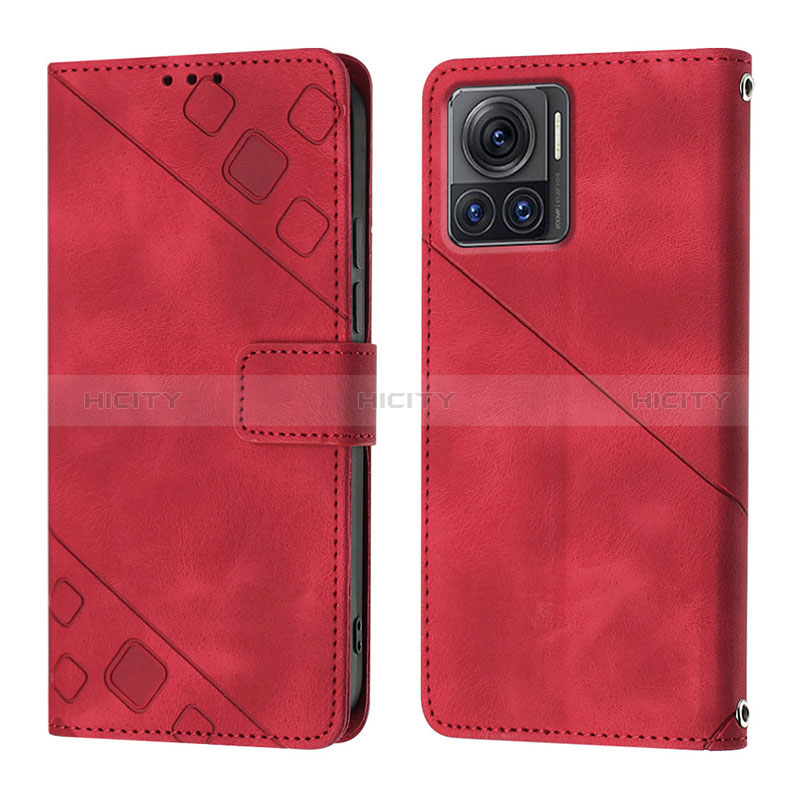 Custodia Portafoglio In Pelle Cover con Supporto Y01B per Motorola Moto Edge X30 Pro 5G