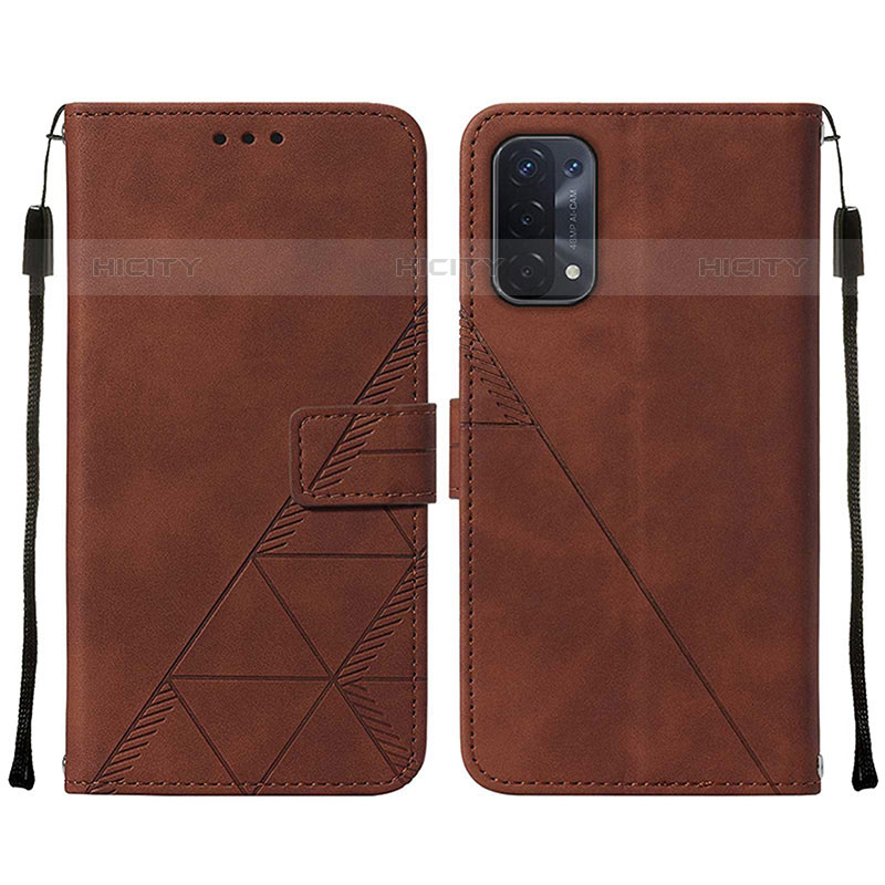 Custodia Portafoglio In Pelle Cover con Supporto Y01B per Oppo A93 5G