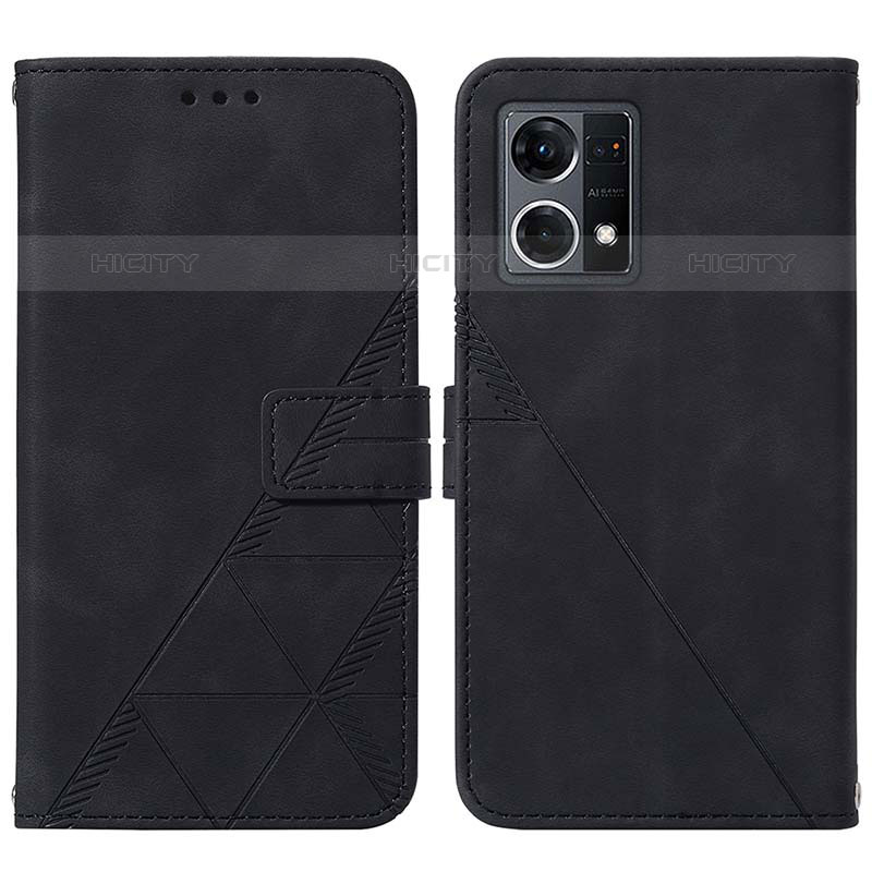 Custodia Portafoglio In Pelle Cover con Supporto Y01B per Oppo F21 Pro 4G