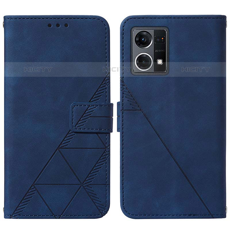 Custodia Portafoglio In Pelle Cover con Supporto Y01B per Oppo F21s Pro 4G