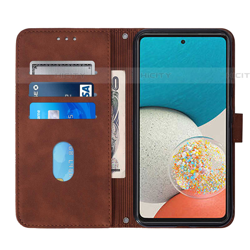 Custodia Portafoglio In Pelle Cover con Supporto Y01B per Samsung Galaxy A53 5G