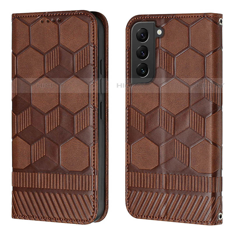 Custodia Portafoglio In Pelle Cover con Supporto Y01B per Samsung Galaxy S21 Plus 5G