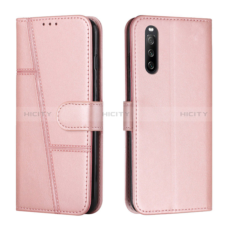 Custodia Portafoglio In Pelle Cover con Supporto Y01X per Sony Xperia 10 IV