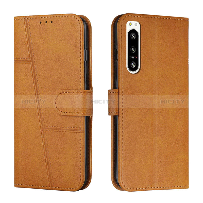 Custodia Portafoglio In Pelle Cover con Supporto Y01X per Sony Xperia 5 IV