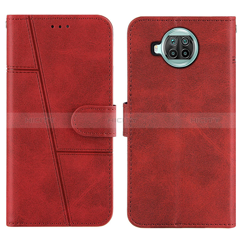 Custodia Portafoglio In Pelle Cover con Supporto Y01X per Xiaomi Mi 10T Lite 5G Rosso