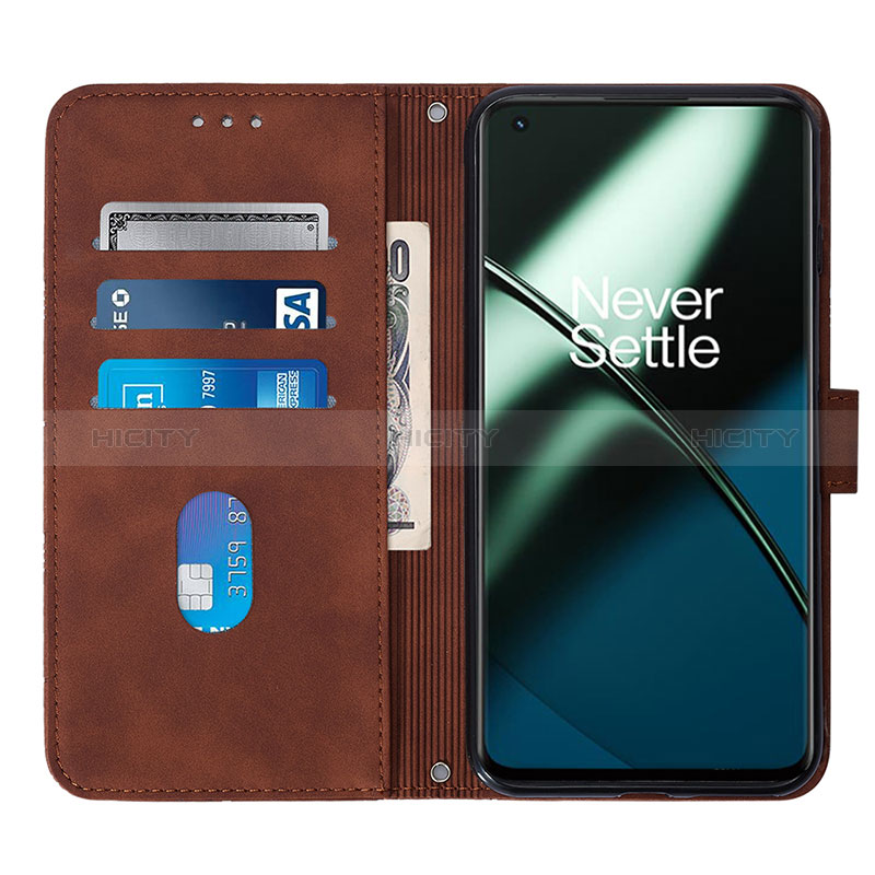 Custodia Portafoglio In Pelle Cover con Supporto Y02B per OnePlus 11 5G