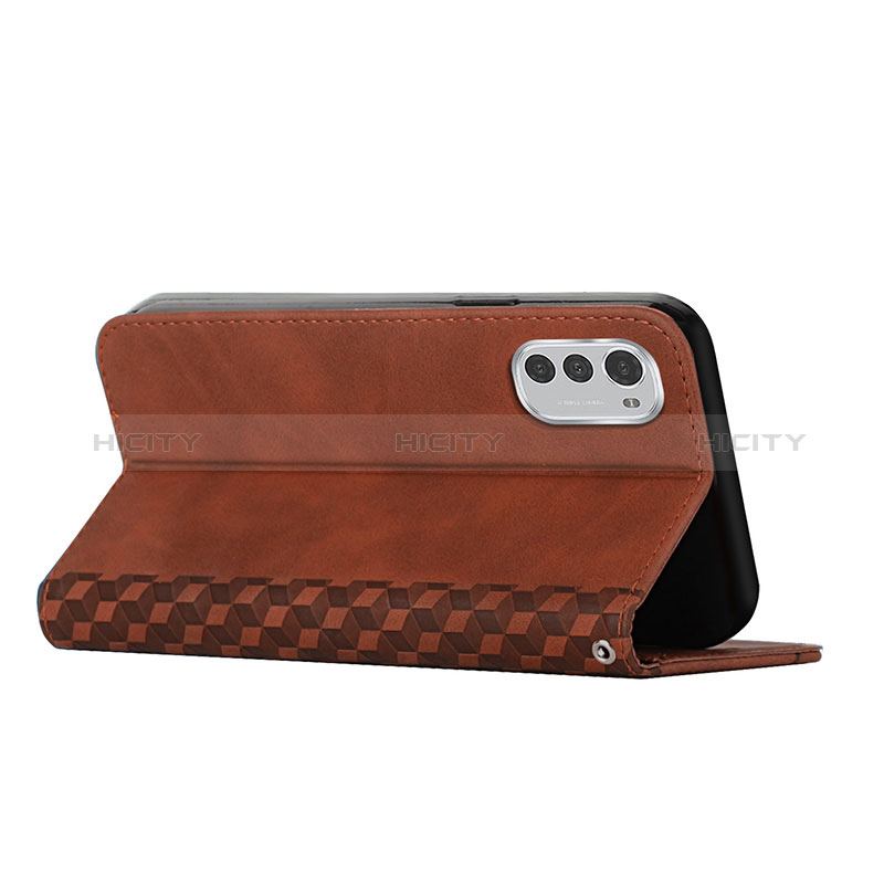 Custodia Portafoglio In Pelle Cover con Supporto Y02X per Motorola Moto E32s