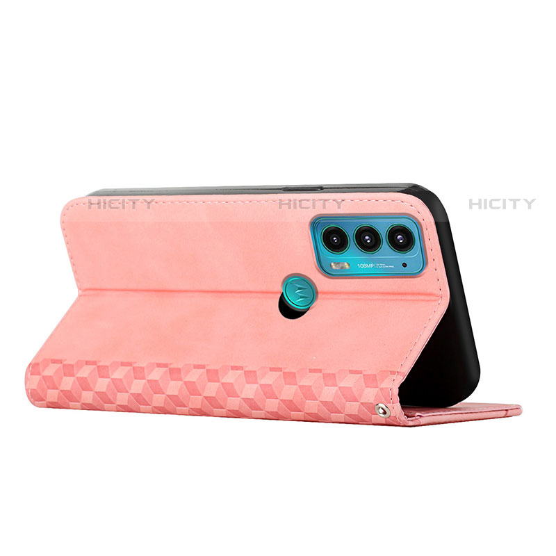 Custodia Portafoglio In Pelle Cover con Supporto Y02X per Motorola Moto Edge 20 5G