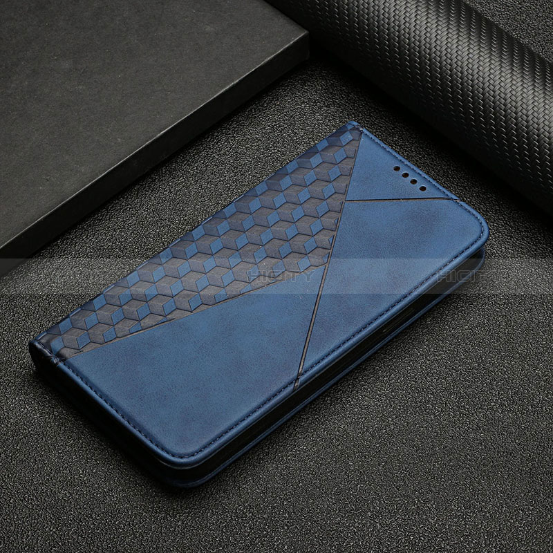 Custodia Portafoglio In Pelle Cover con Supporto Y02X per Samsung Galaxy A51 4G Blu