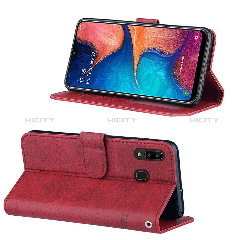 Custodia Portafoglio In Pelle Cover con Supporto Y02X per Samsung Galaxy M10S