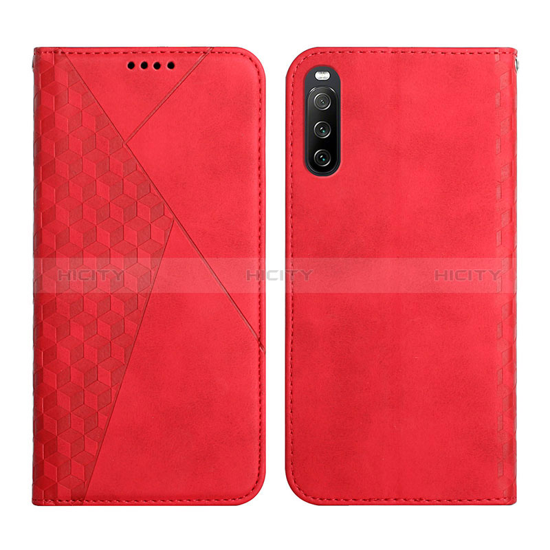 Custodia Portafoglio In Pelle Cover con Supporto Y02X per Sony Xperia 10 III