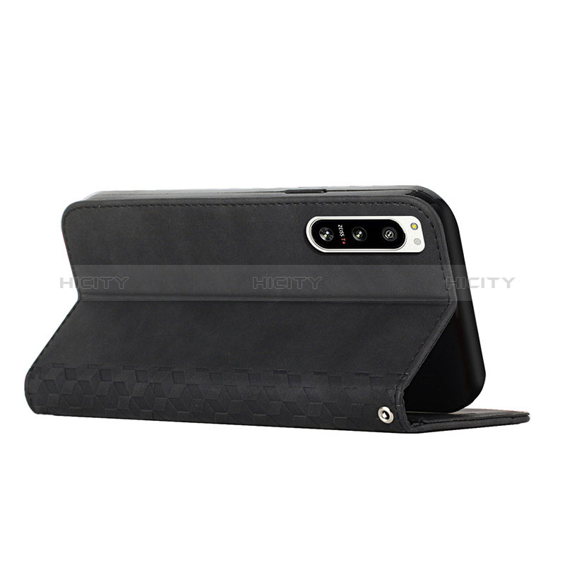 Custodia Portafoglio In Pelle Cover con Supporto Y02X per Sony Xperia 5 IV