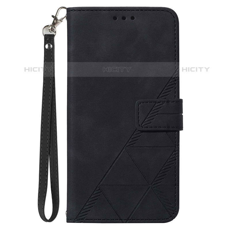 Custodia Portafoglio In Pelle Cover con Supporto Y03B per Samsung Galaxy M22 4G Nero