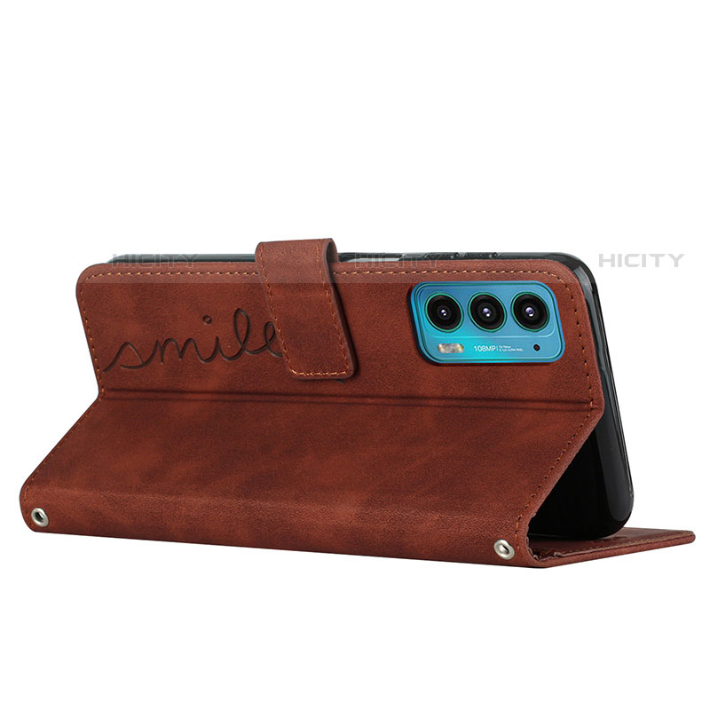 Custodia Portafoglio In Pelle Cover con Supporto Y03X per Motorola Moto Edge 20 5G