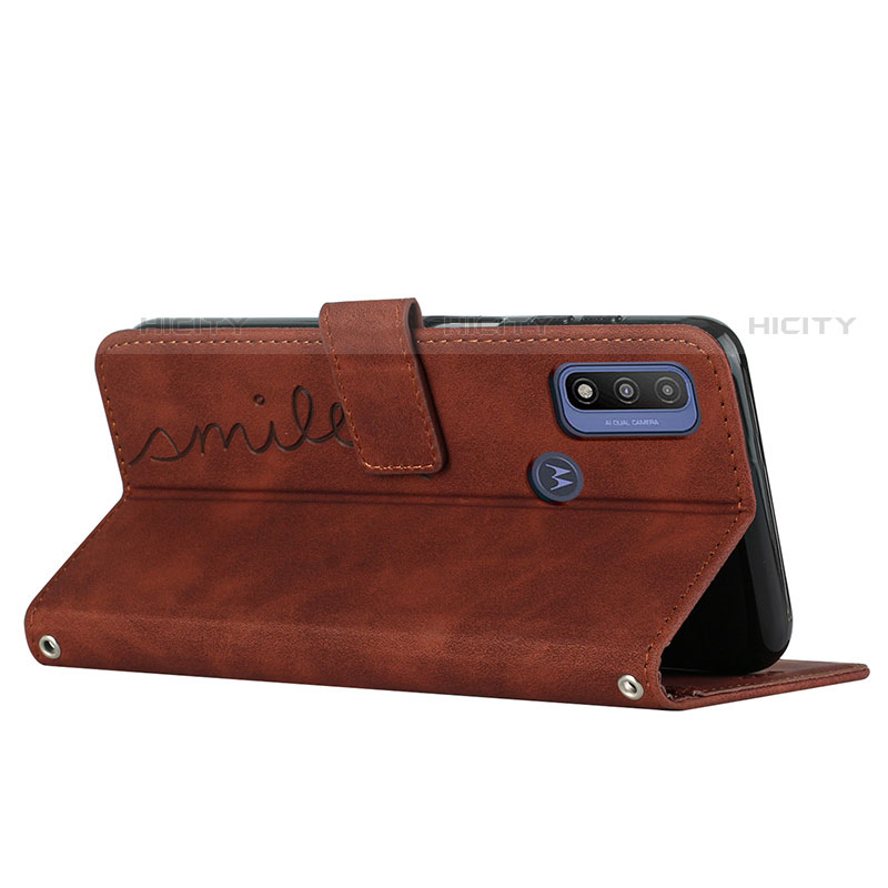 Custodia Portafoglio In Pelle Cover con Supporto Y03X per Motorola Moto G Pure