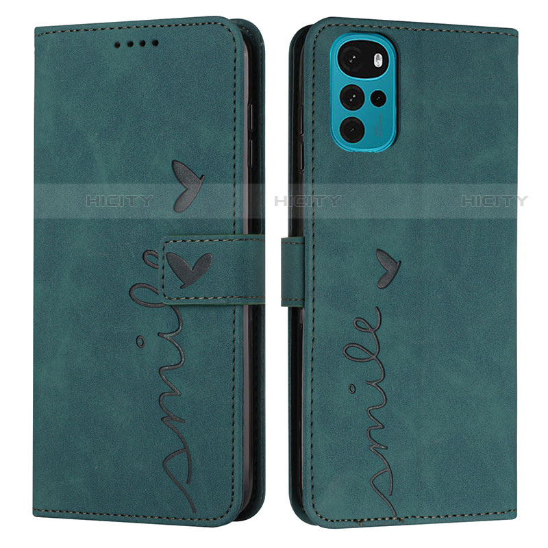 Custodia Portafoglio In Pelle Cover con Supporto Y03X per Motorola Moto G22