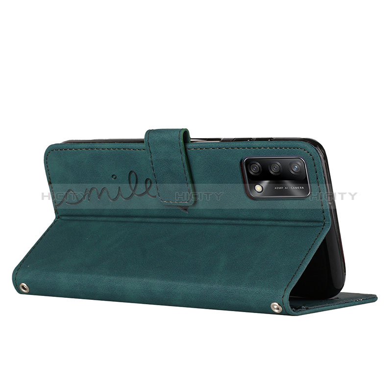 Custodia Portafoglio In Pelle Cover con Supporto Y03X per Oppo A95 4G