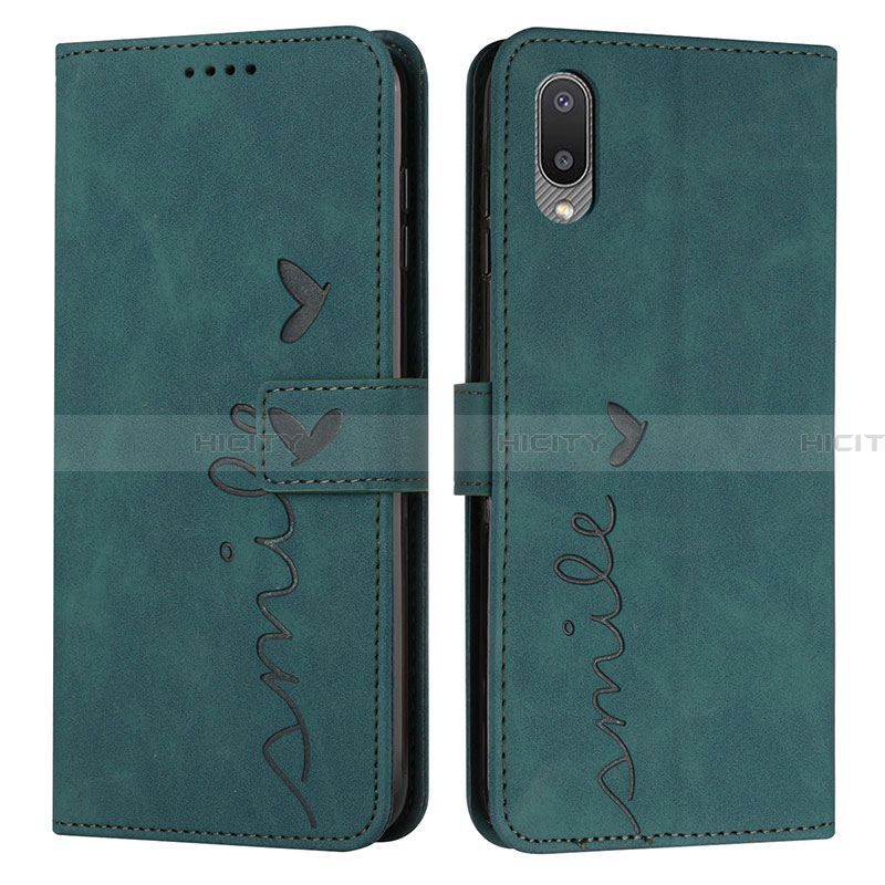 Custodia Portafoglio In Pelle Cover con Supporto Y03X per Samsung Galaxy A02